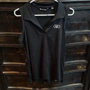 Travis Mathew Women’s Coto Performance Wrinkle Resistant Sleeveless Polo Shirt